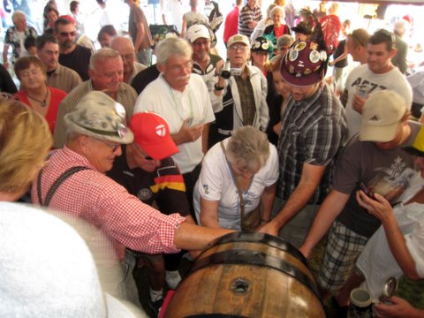 Tapping of the Keg